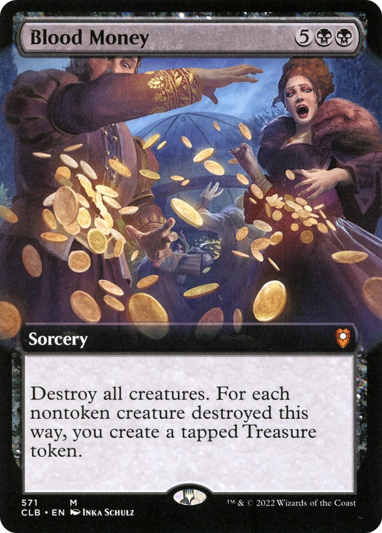 Blood Money (Extended Art) (571) - Commander Legends: Battle for Baldur's Gate