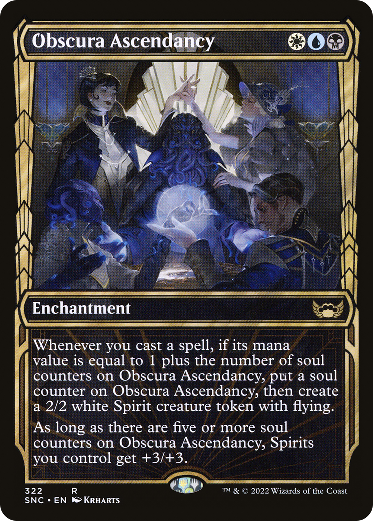 Obscura Ascendancy (Showcase) (322) Foil - Streets of New Capenna
