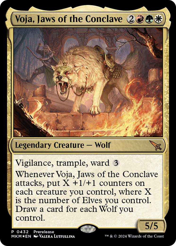 Voja, Jaws of the Conclave (432) Foil - Murders at Karlov Manor