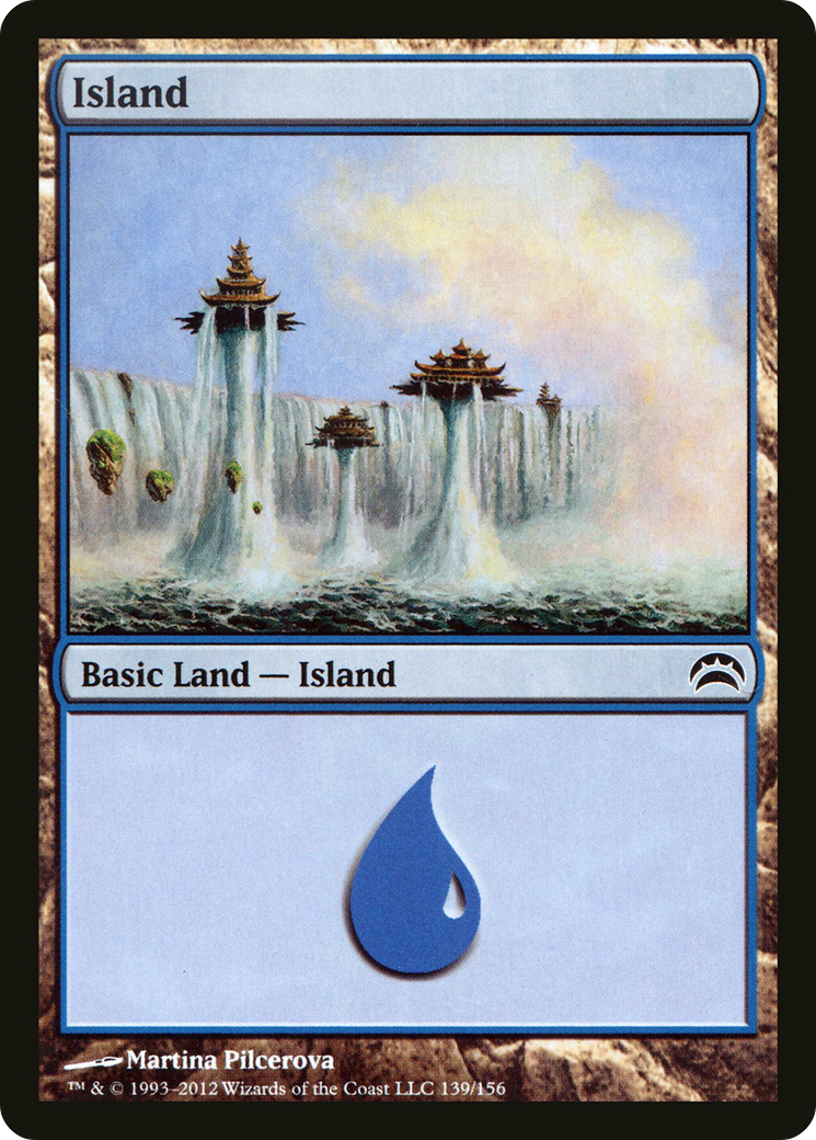 Island (139) Foil - Planechase 2012