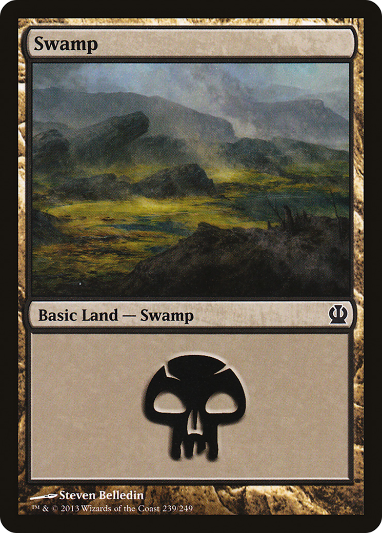 Swamp (239) Foil - Theros