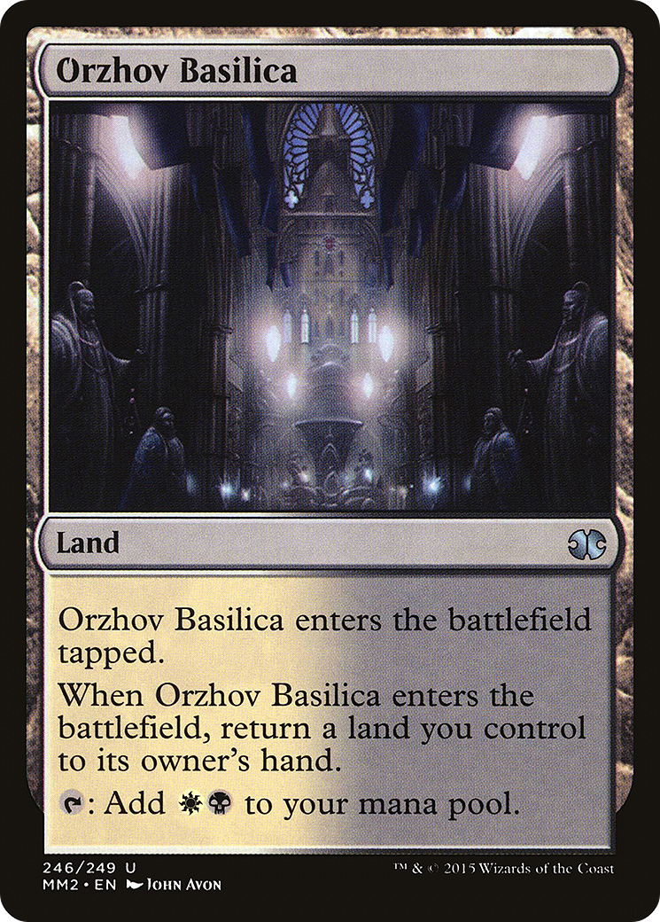 Orzhov Basilica (246) Foil - Modern Masters 2015