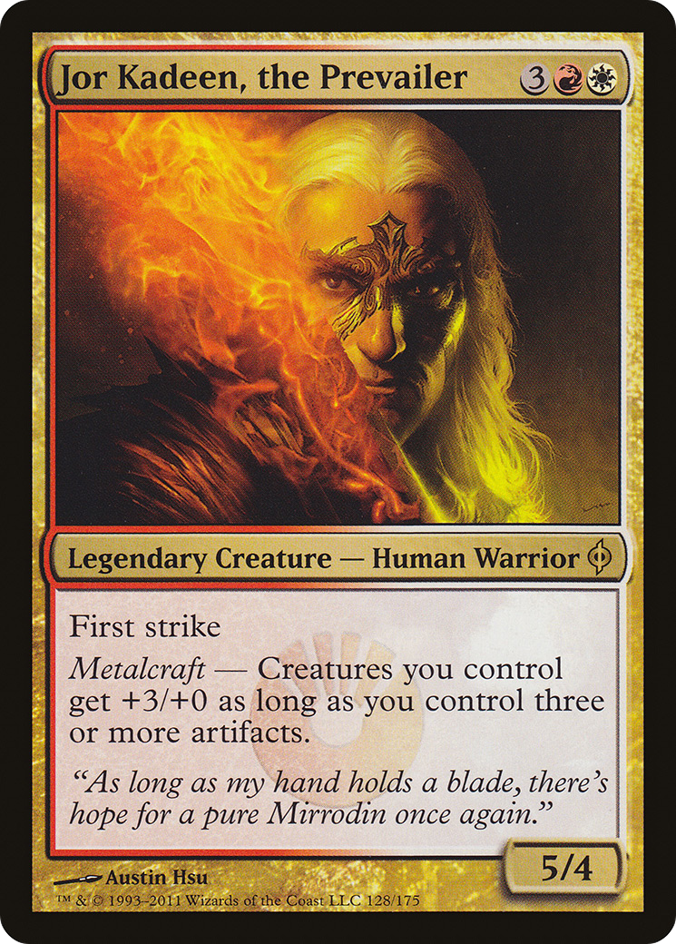 Jor Kadeen, the Prevailer (128) - New Phyrexia