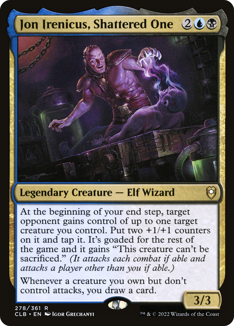 Jon Irenicus, Shattered One (278) Foil - Commander Legends: Battle for Baldur's Gate