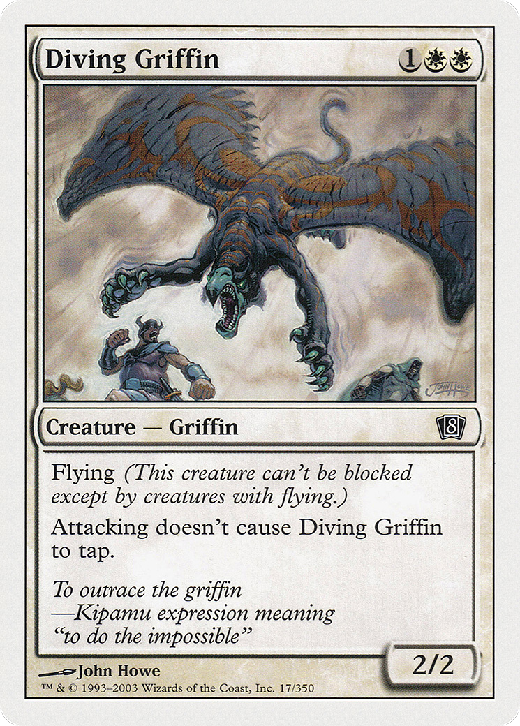 Diving Griffin (017) - Eighth Edition