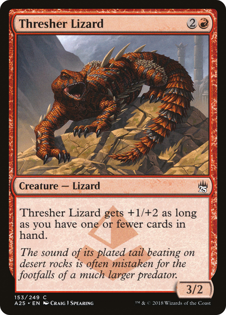 Thresher Lizard (153) - Masters 25