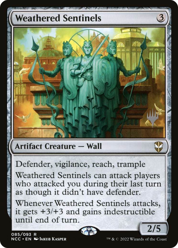 Weathered Sentinels (085) Foil - New Capenna Commander Promos