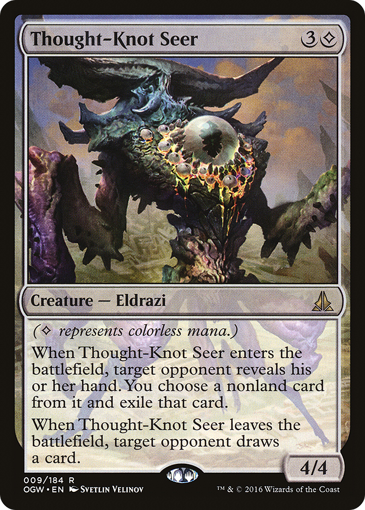 Thought-Knot Seer (009) Foil - Oath of the Gatewatch