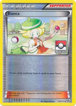 Bianca (Pokemon League) (109) Reverse Holofoil - Legendary Treasures