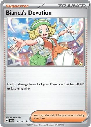 Bianca's Devotion (142) Reverse Holofoil - Temporal Forces