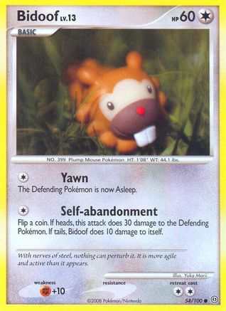 Bidoof (54) - Stormfront