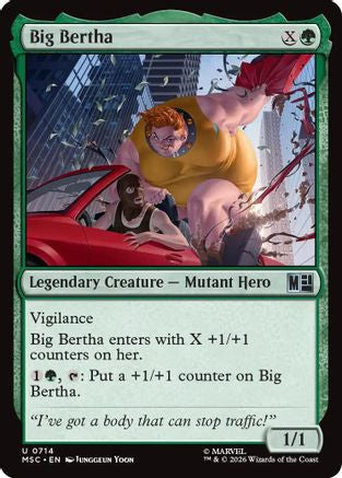 Big Bertha (714) - Commander: Marvel Super Heroes