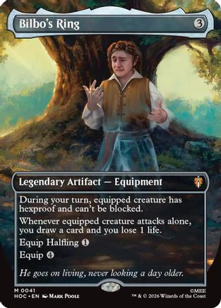 Bilbo's Ring (Borderless) (041) - The Hobbit: Eternal-Legal