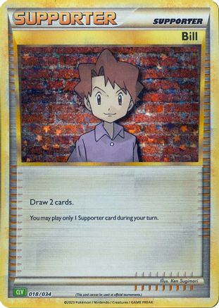 Bill (CLV) (18) Holofoil - Trading Card Game Classic