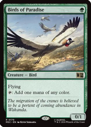 Birds of Paradise (170) - Commander: Marvel Super Heroes