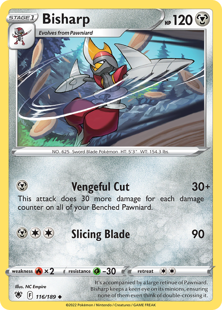 Bisharp (116) Reverse Holofoil - Astral Radiance