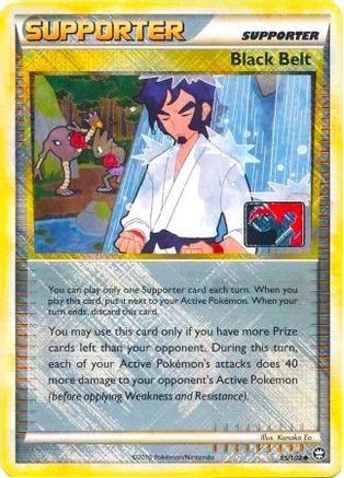 Black Belt (League Promo) (85) Reverse Holofoil - League & Championship Cards