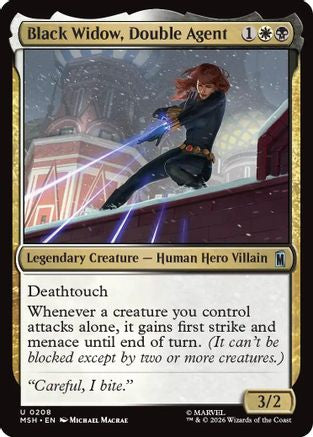 Black Widow, Double Agent (208) - Marvel Super Heroes
