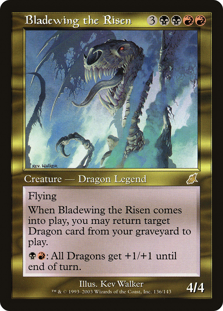 Bladewing the Risen (136) Foil - Scourge