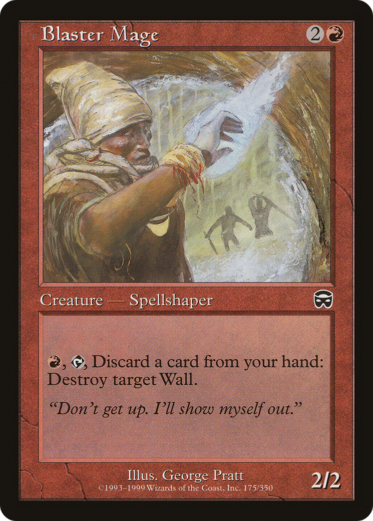 Blaster Mage (175) Foil - Mercadian Masques