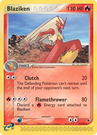 Blaziken (15) - Ruby and Sapphire