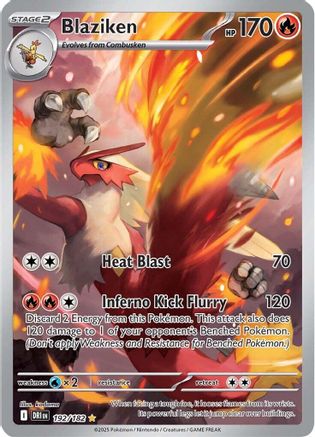 Blaziken (192) Holofoil - Destined Rivals