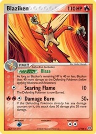 Blaziken (Deck Exclusives) (1) - Emerald