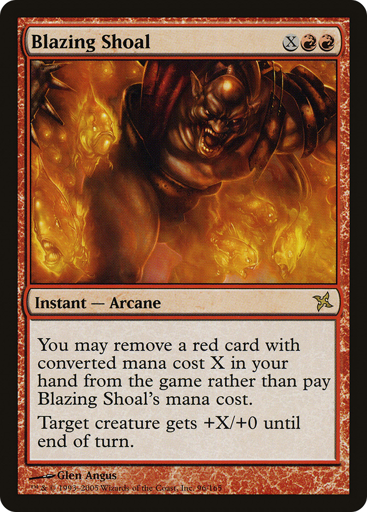Blazing Shoal (096) Foil - Betrayers of Kamigawa