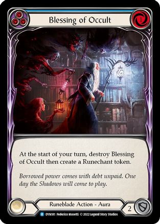 Blessing of Occult (Blue) (DYN181) - Dynasty