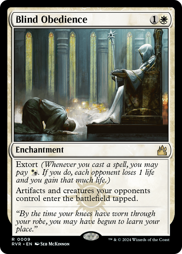 Blind Obedience (009) Foil - Ravnica Remastered