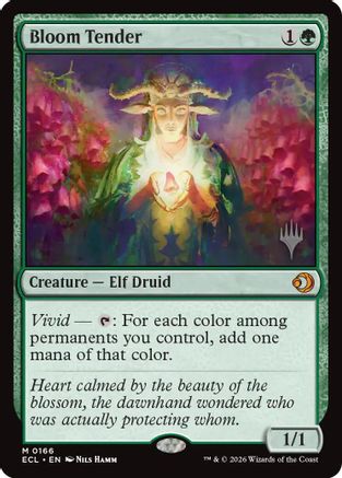 Bloom Tender (Promo Pack) (166) Foil - Lorwyn Eclipsed