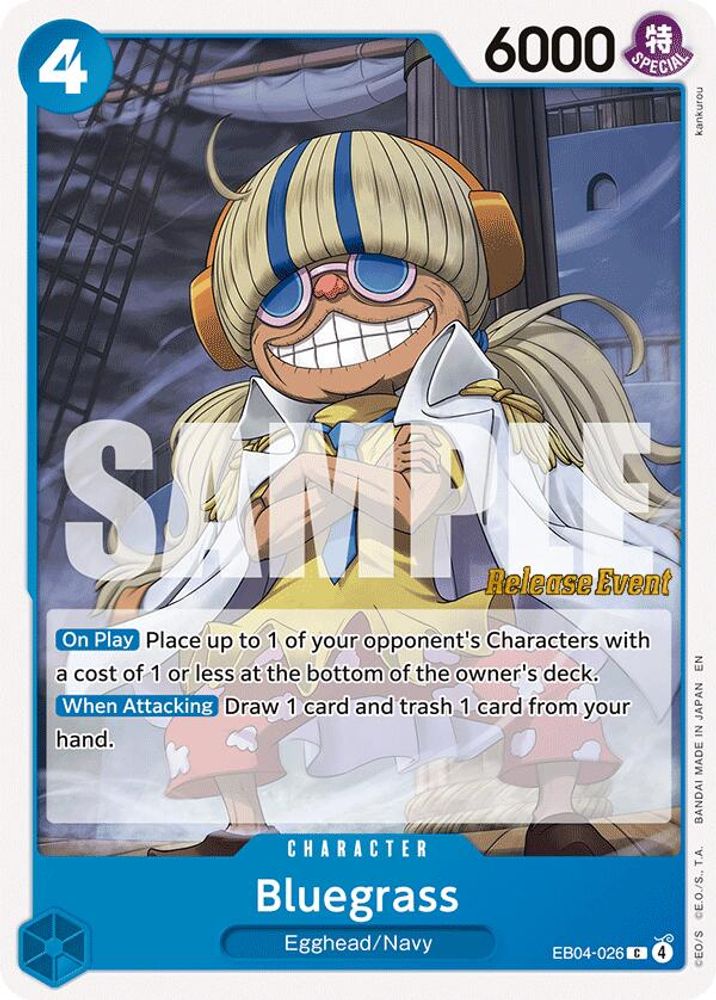 Bluegrass (EB04-026) Release Event Cards