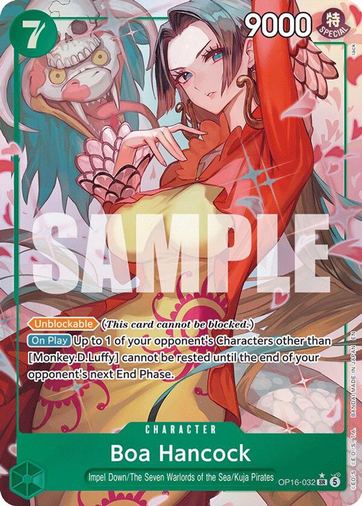 Boa Hancock (Alternate Art) (OP16-032) Foil