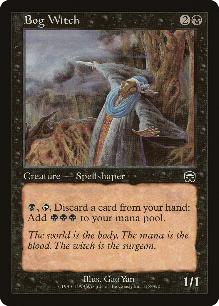 Bog Witch (118) Foil - Mercadian Masques