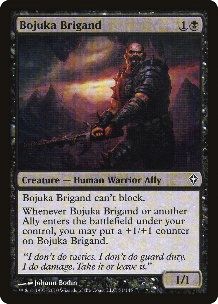 Bojuka Brigand (051) Foil - Worldwake