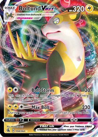 Boltund VMAX (104) Holofoil - Fusion Strike