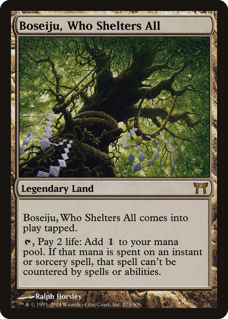 Boseiju, Who Shelters All (273) Foil - Champions of Kamigawa