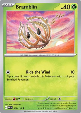 Bramblin (22) - Paldea Evolved