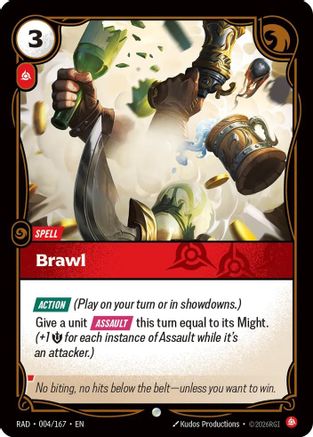 Brawl (004) Foil - Radiance