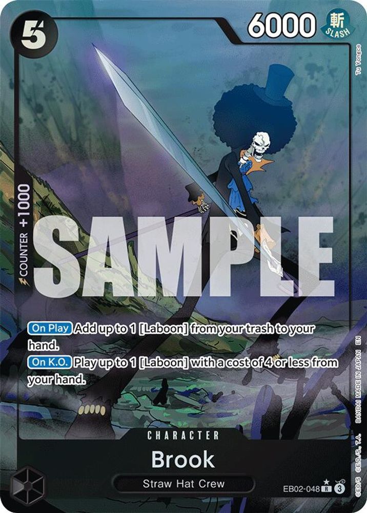 Brook (Alternate Art) (EB02-048) Foil