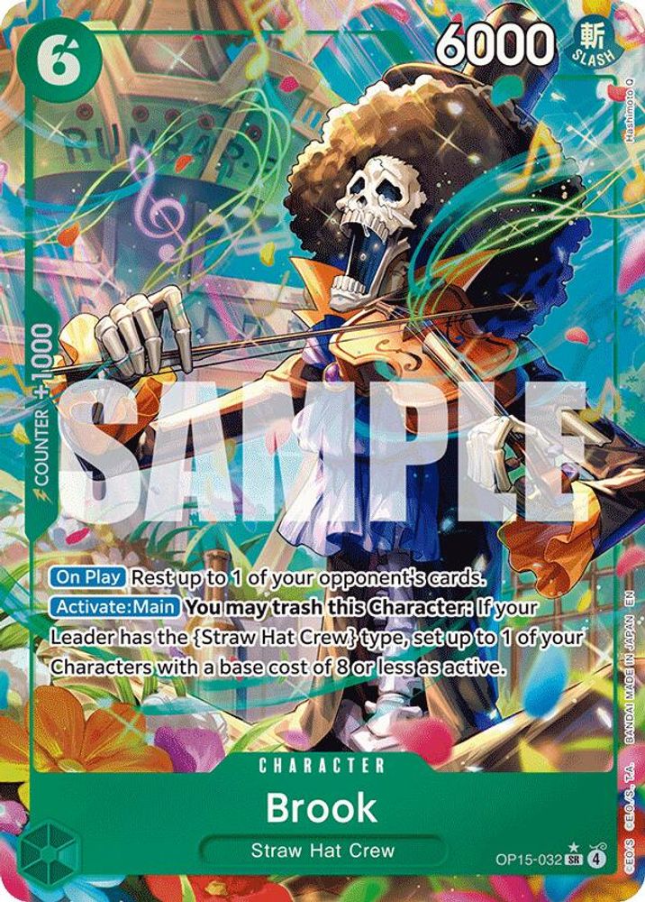 Brook (Alternate Art) (OP15-032) Foil