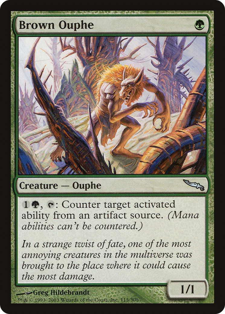 Brown Ouphe (115) - Mirrodin