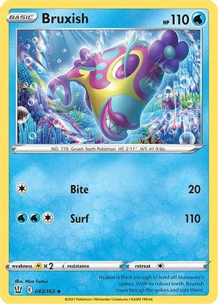 Bruxish (43) - Battle Styles