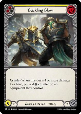 Buckling Blow (Yellow) (BDD011) - Bravo Demo Deck