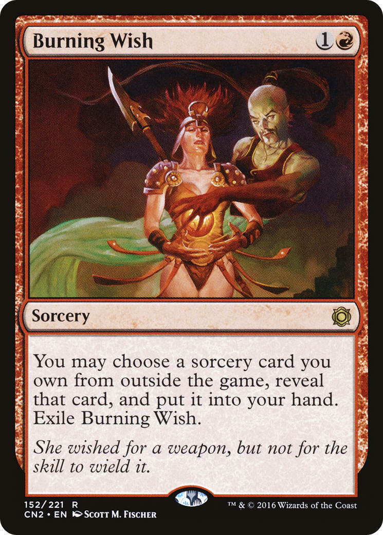 Burning Wish (152) Foil - Conspiracy: Take the Crown