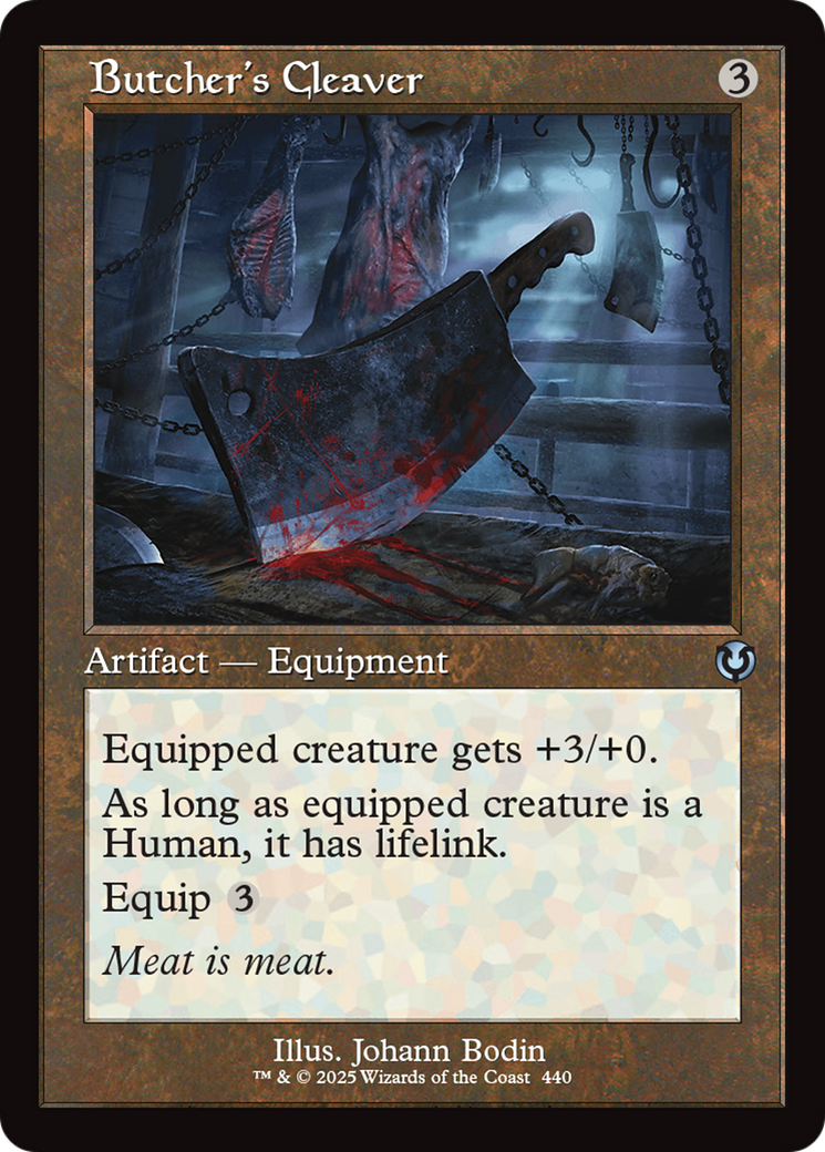 Butcher's Cleaver (Retro) (440) - Innistrad Remastered