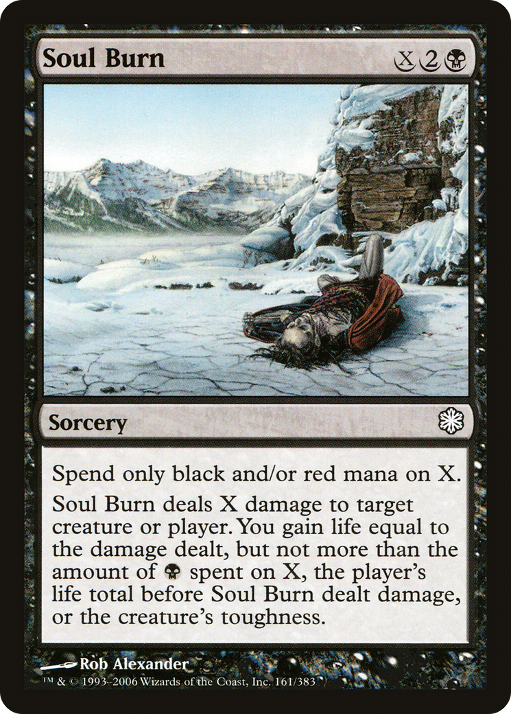 Soul Burn (161) - Coldsnap Theme Decks