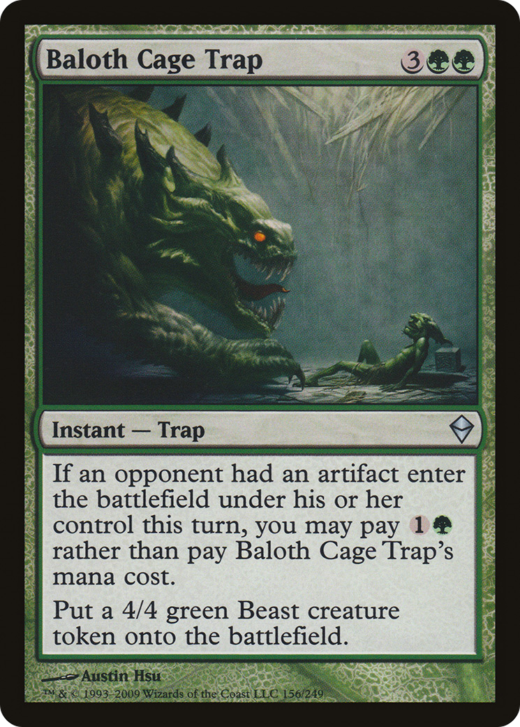 Baloth Cage Trap (156) - Zendikar