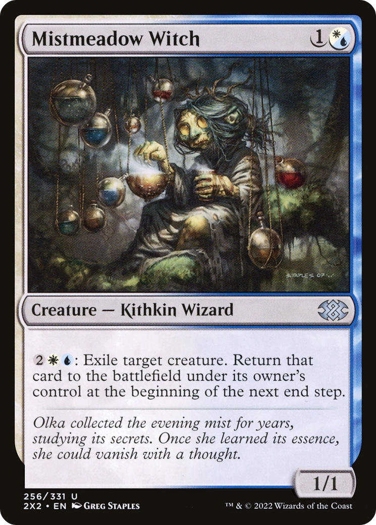 Mistmeadow Witch (256) Foil - Double Masters 2022