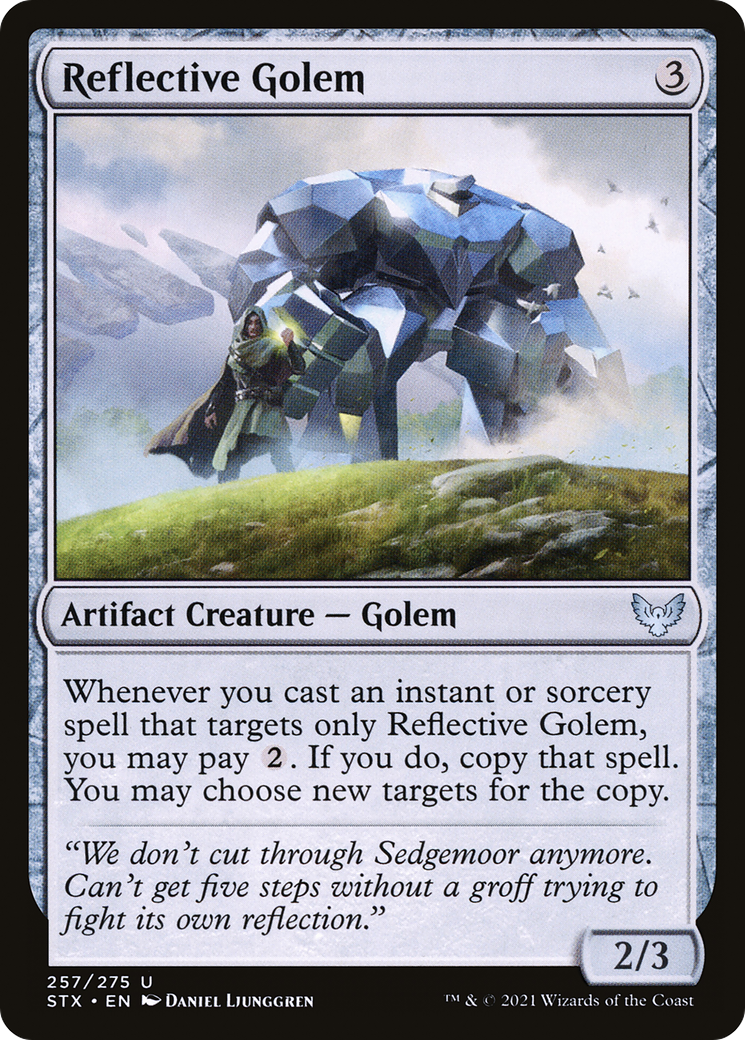 Reflective Golem (257) - Strixhaven: School of Mages